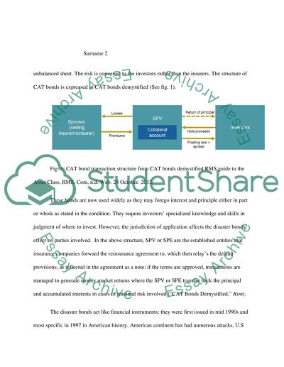 Research on Disaster Bonds
