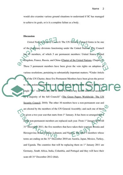 Security Council and the crisis of the invasion of Kuwait