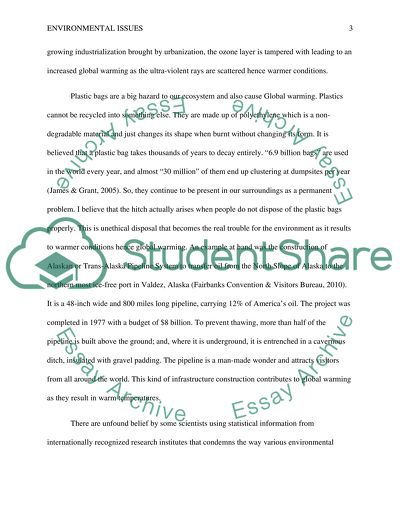 Research and Discussion: Politics and the Environment