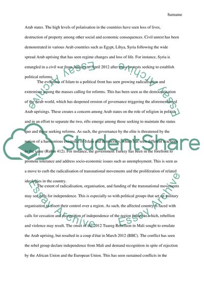 Transnational Movements and Ideologies