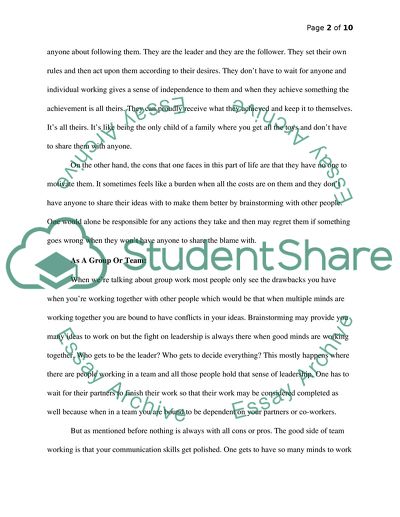 The Phase of Student Age From Personal Experience