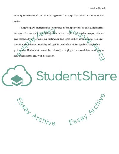 Nicaraguas vampire problem