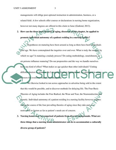 Nursing Homes and Nursing Home Administrator