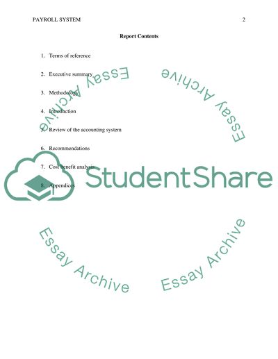 The Payroll System for Inkwell Limited