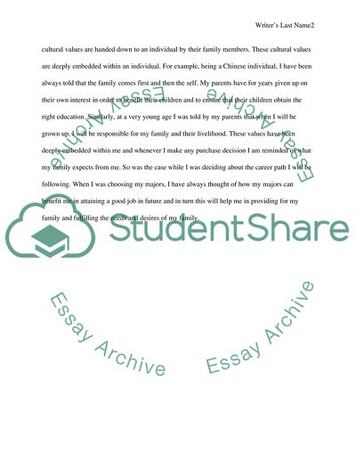 Culture View: Chinese Background