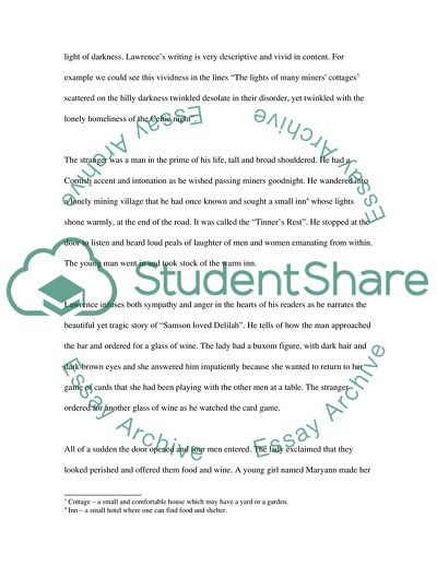 Lawrences Samson and Delilah