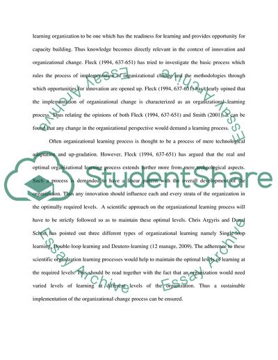 Organizational Change in Modern Business