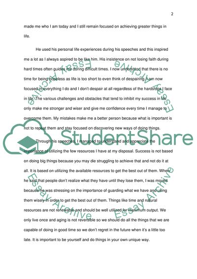 Topic is how did Steve Jobs has influenced peoples, or my own ideas