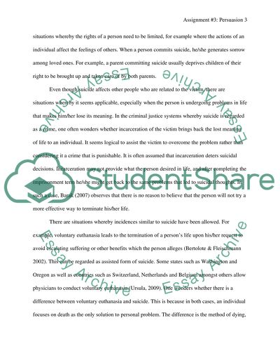 Controversy of Suicide in Criminal Justice