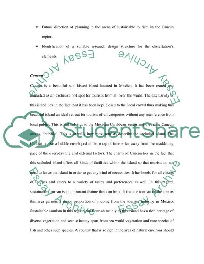 Ethical tourism practices in Cancun