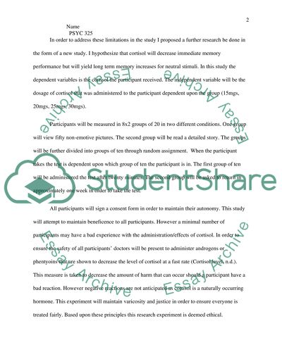 Cortisone Capsules and Levels of Cortisol