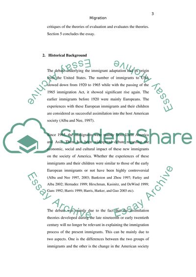 immigration assimilation essay