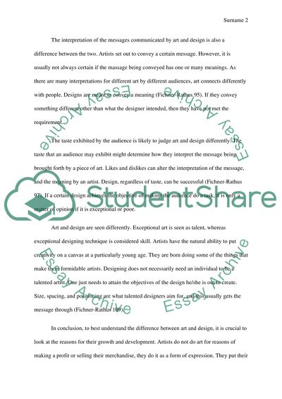 What is the difference between Art & Design