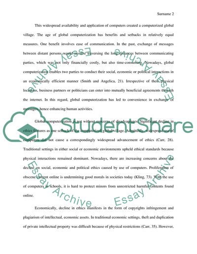 Age of Global Computerization