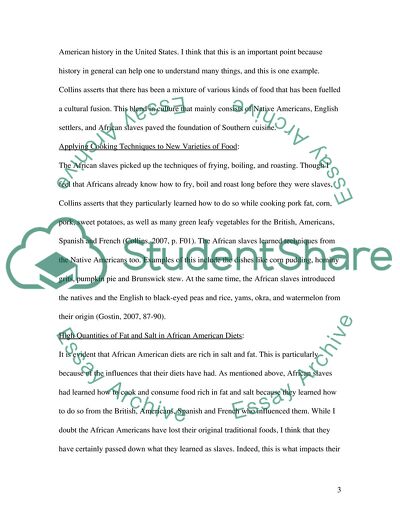 African American Diets and Health Issues