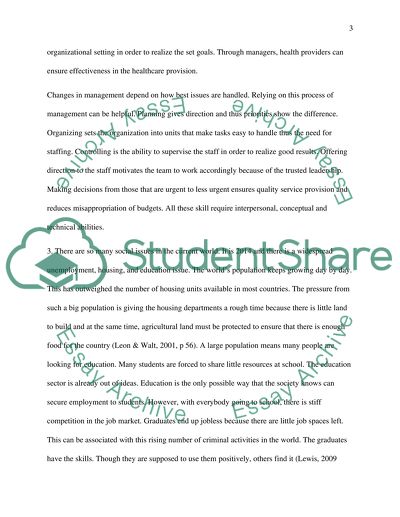 Social Policy as a Discipline