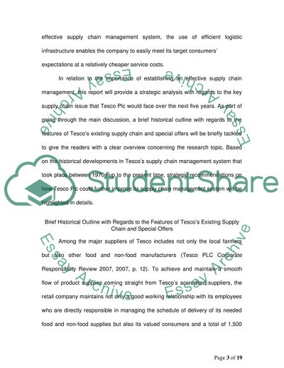 Retail Buying and Merchandising Management - Tesco Plc