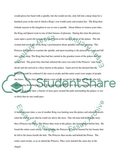 Charles Perraults 1697 French version of Sleeping Beauty