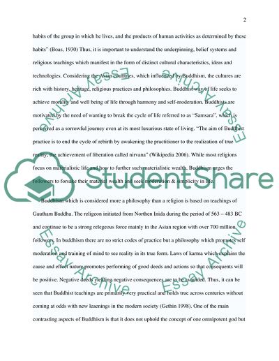 Buddhism and Its Cultural Impact