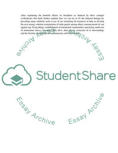 The Last Hours of Ancient Sunlight by Thom Hartmann