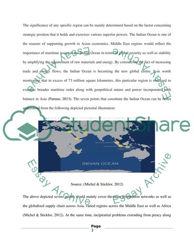 Security and Maritime Issues in the Indian Ocean