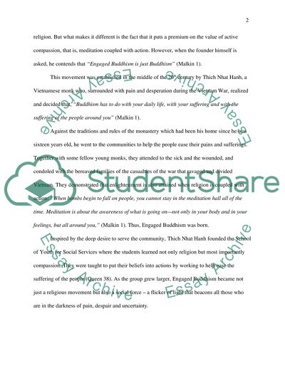 Engaged Buddhist response to Consumerism