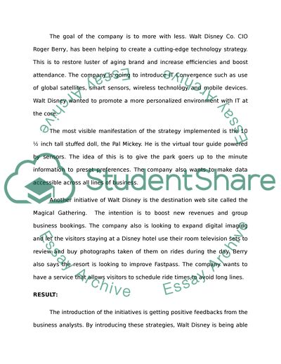 Case Study Verizon and Disney