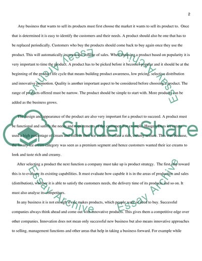 Use of Marketing Mix by Small or Medium Businesses