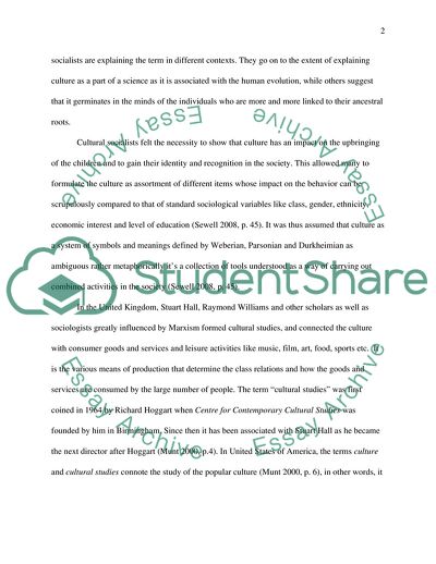 The Concept of Culture