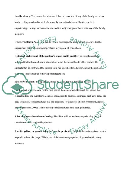 Gonorrhoea Diagnosis