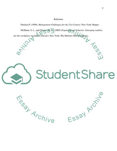 Organizational Behavior: Emerging Realities for the Workplace Revolution
