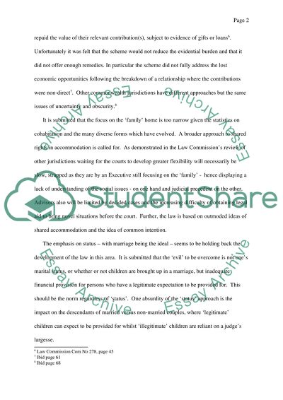 Property Law: Equity and Trusts