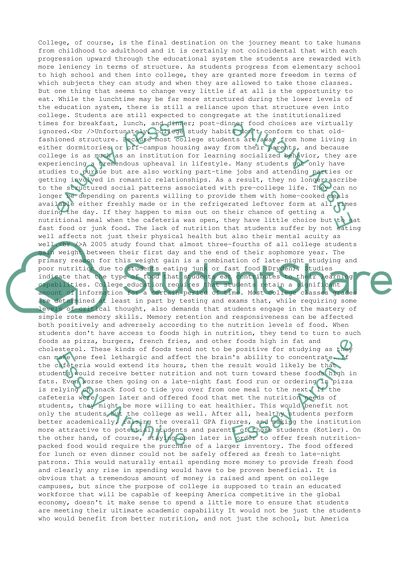 The Elmhurst Cafeteria