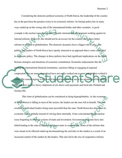 North Korea Philosophy and Foreign Policy