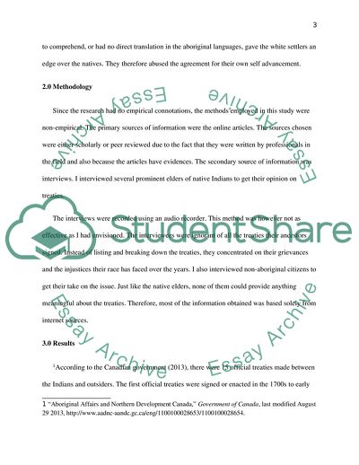 Aboriginal Treaty-Making in Canada