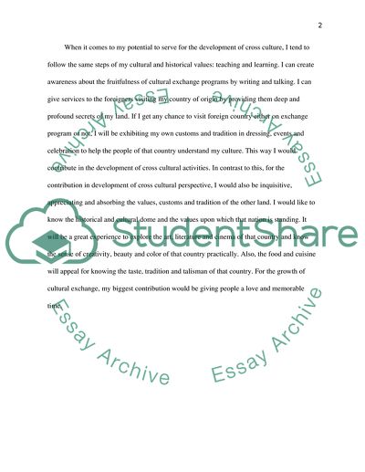 What Culture Can Offer an American