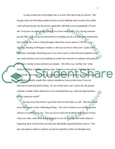 Living at Home vs Living Away from Home