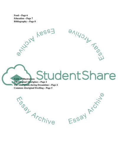 The Culture and Lifestyle of Australian Aboriginal