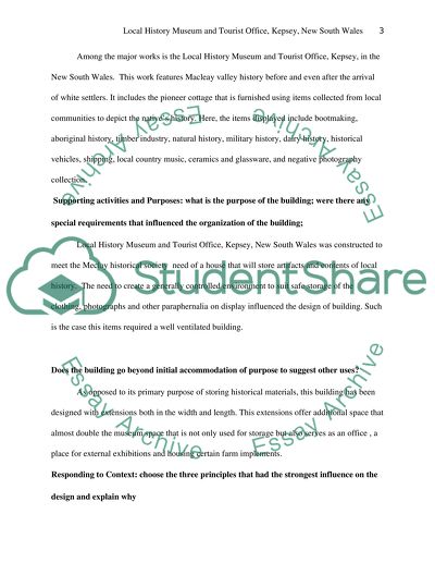 Local History Museum and Tourist Office, Kepsey, New South Wales by Glenn Murcutt