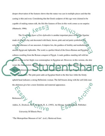 Visual Arts and Film Studies