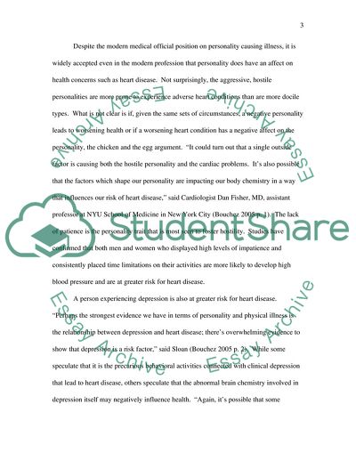 How Personality Affects Health