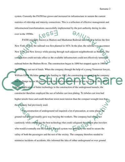 The Port Authority Trans Hudson (P.A.T.H.)