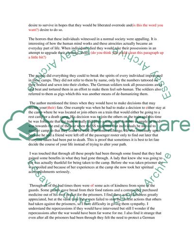 Mans Search for Meaning