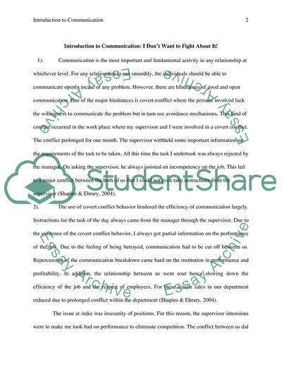 I Dont Want to Fight About It