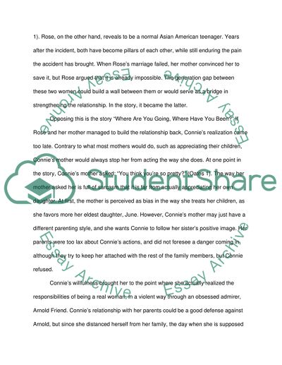 Experiences relationships essays
