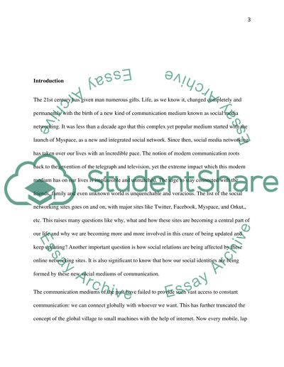 Role of Online Social Networks in Affecting Daily Life of People