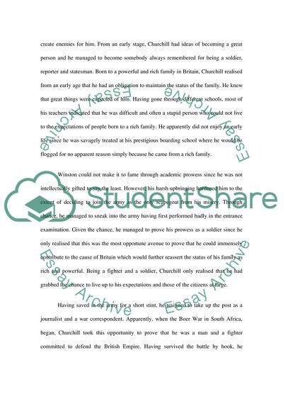 The Leadership Qualities of Margaret Thatcher and Winston Churchill