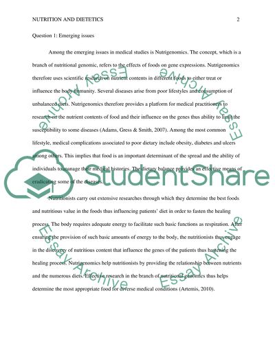 Research in nutrition and dietetics picture