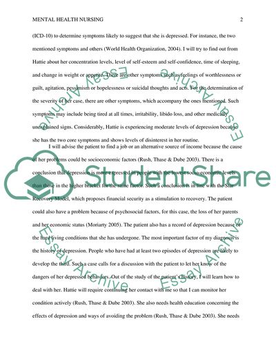 Supporting People with Depression