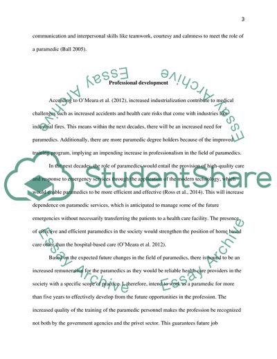 Decision making for Paramedic